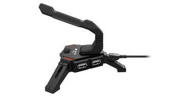 CANYON CND-GWH100 2 in 1 Gaming Mouse Bungee stand and USB 2.0 hub